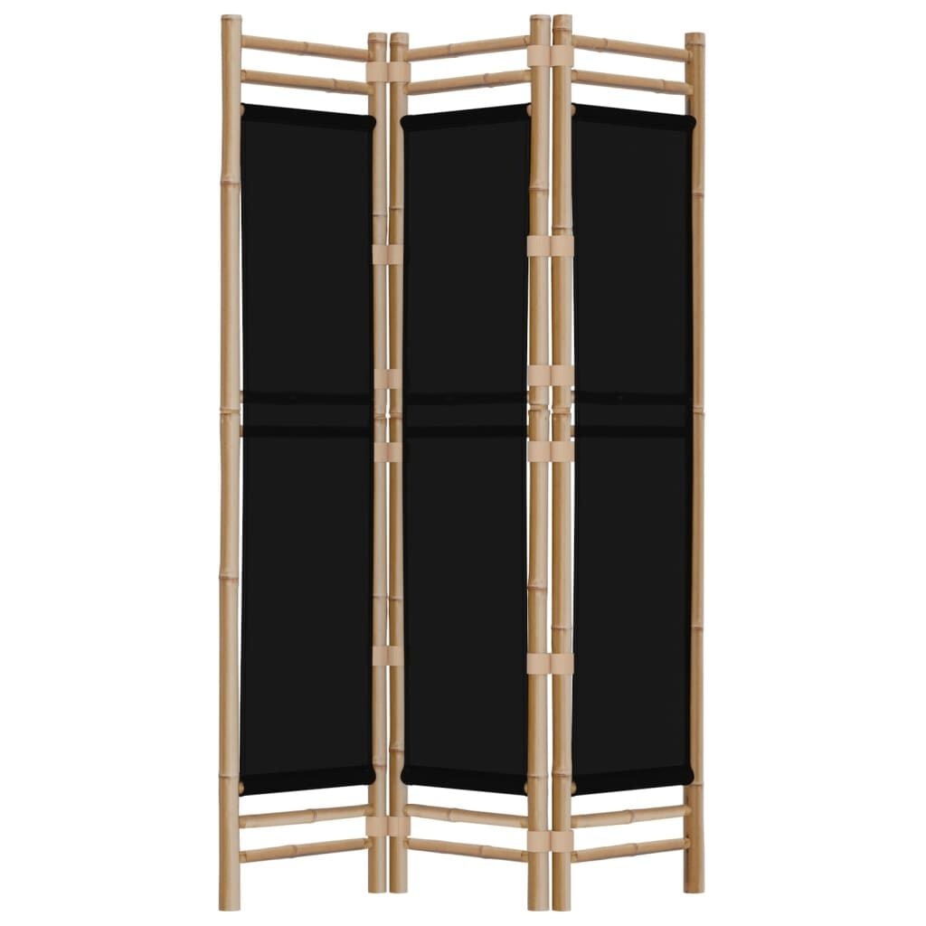 vidaXL Kamerscherm 3-delig Bamboe & Canvas - 34% Korting!