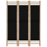 vidaXL Kamerscherm 3-delig Bamboe & Canvas - 34% Korting!