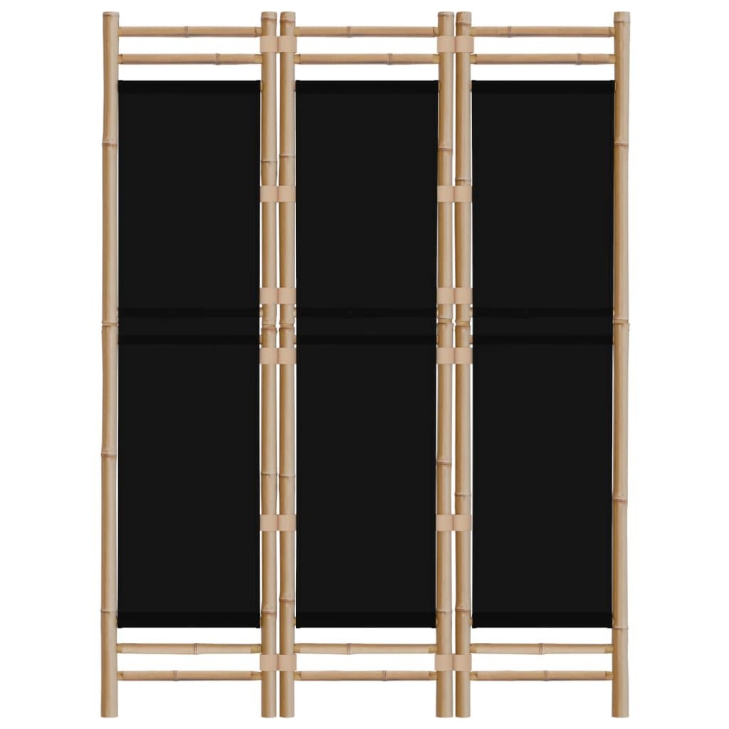 vidaXL Kamerscherm 3-delig Bamboe & Canvas - 34% Korting!