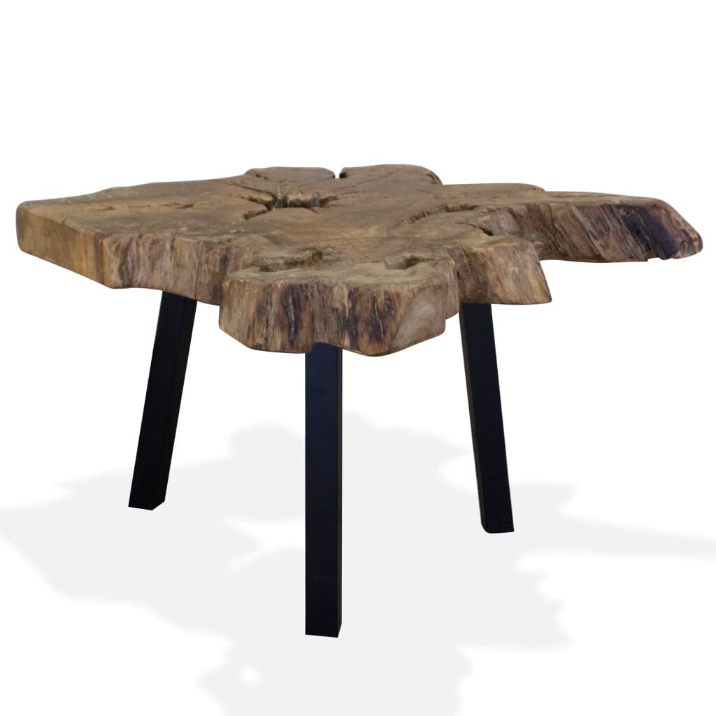 VidaXL Salontafel Teakhout 80x70x38 cm - 35% Korting