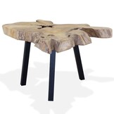 VidaXL Salontafel Teakhout 80x70x38 cm - 35% Korting