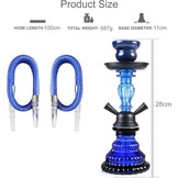 Shisha Waterpijp 11" Blauw - 32% Korting!