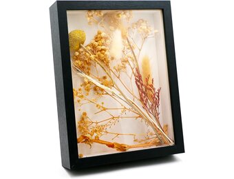 3D Fotolijst 14,5x19,5cm Zwart - 26% Korting!