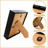 3D Fotolijst 14,5x19,5cm Zwart - 26% Korting!