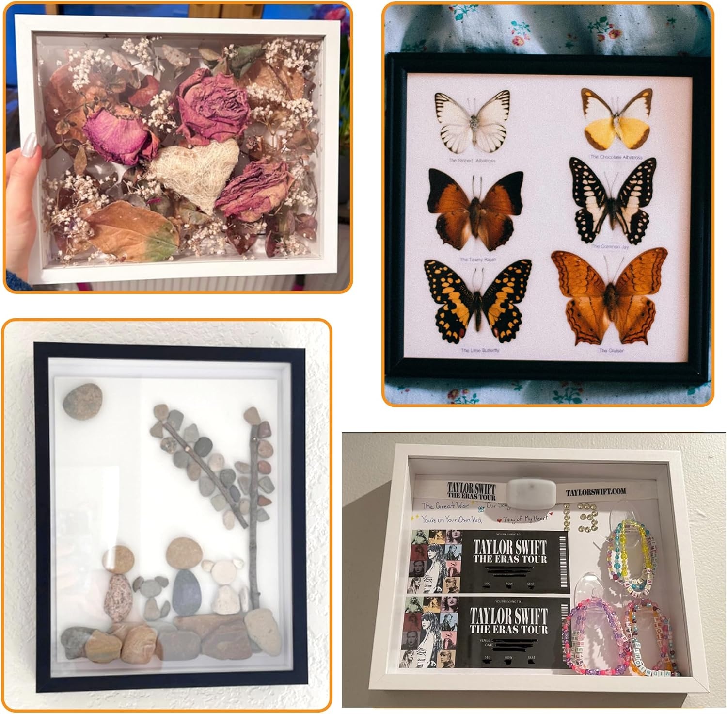 3D Fotolijst 14,5x19,5cm Zwart - 26% Korting!