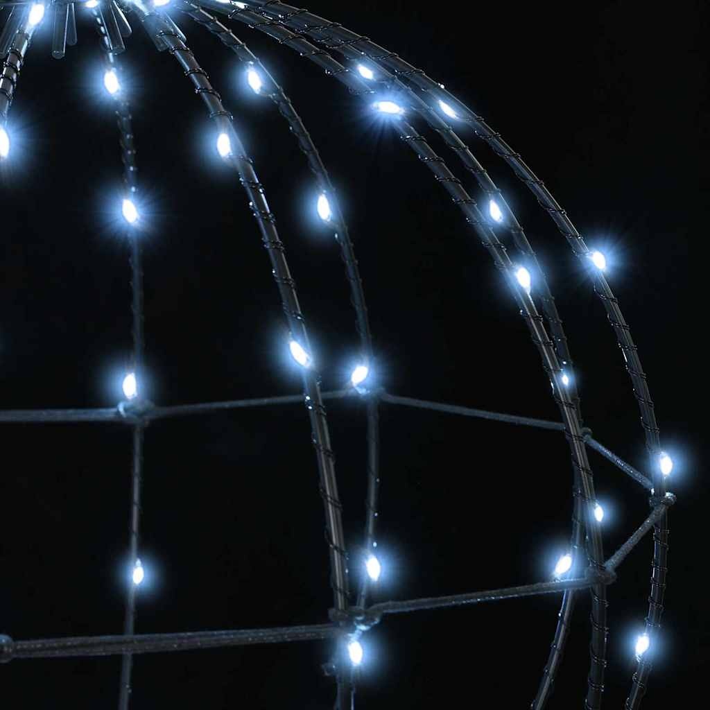 vidaXL Metalen Bal 40cm Koudwit LED (2 stuks) - 34% Korting