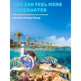 Full Face Snorkelmasker - 28% Korting - Breedbeeld & Anti-lek