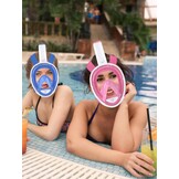 Full Face Snorkelmasker - 28% Korting - Breedbeeld & Anti-lek