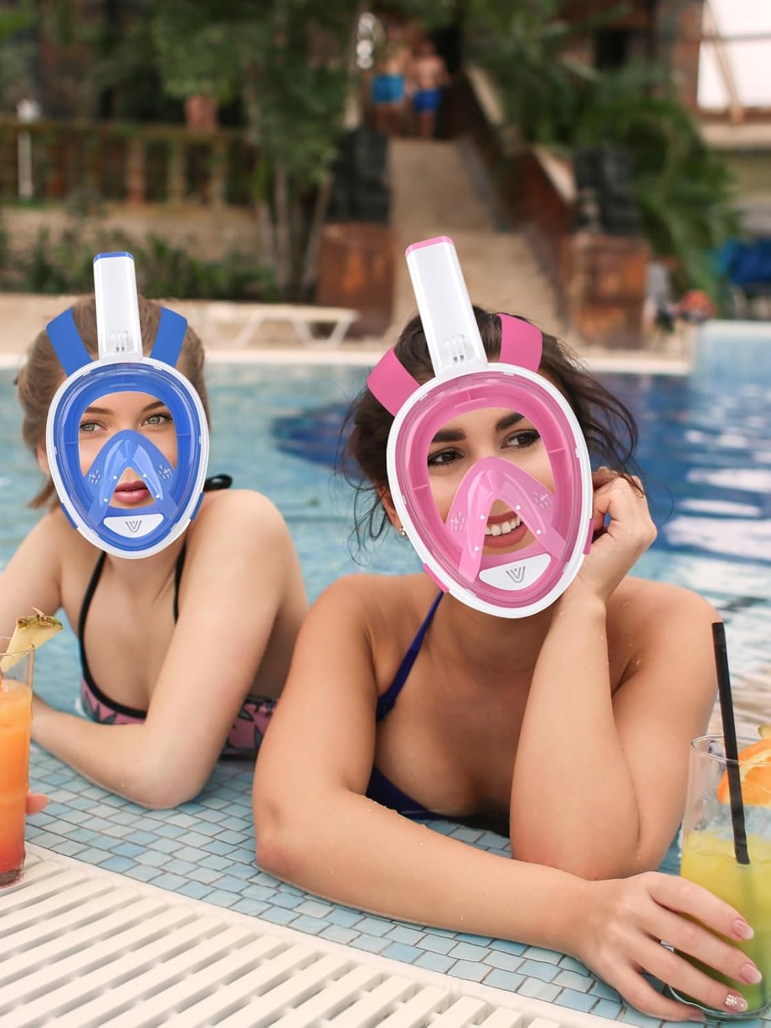 Full Face Snorkelmasker - 28% Korting - Breedbeeld & Anti-lek