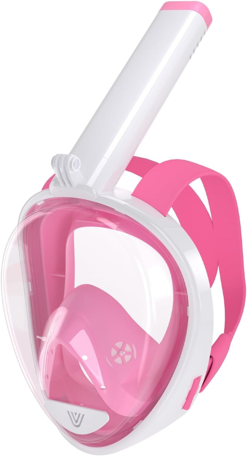 Full Face Snorkelmasker - 28% Korting - Breedbeeld & Anti-lek
