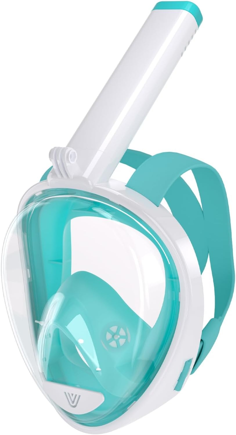 Full Face Snorkelmasker - 28% Korting - Breedbeeld & Anti-lek
