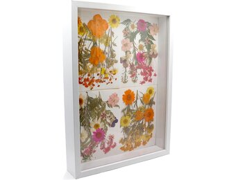 3D Fotolijst A4 Wit - Diepte 3cm | 26% Korting