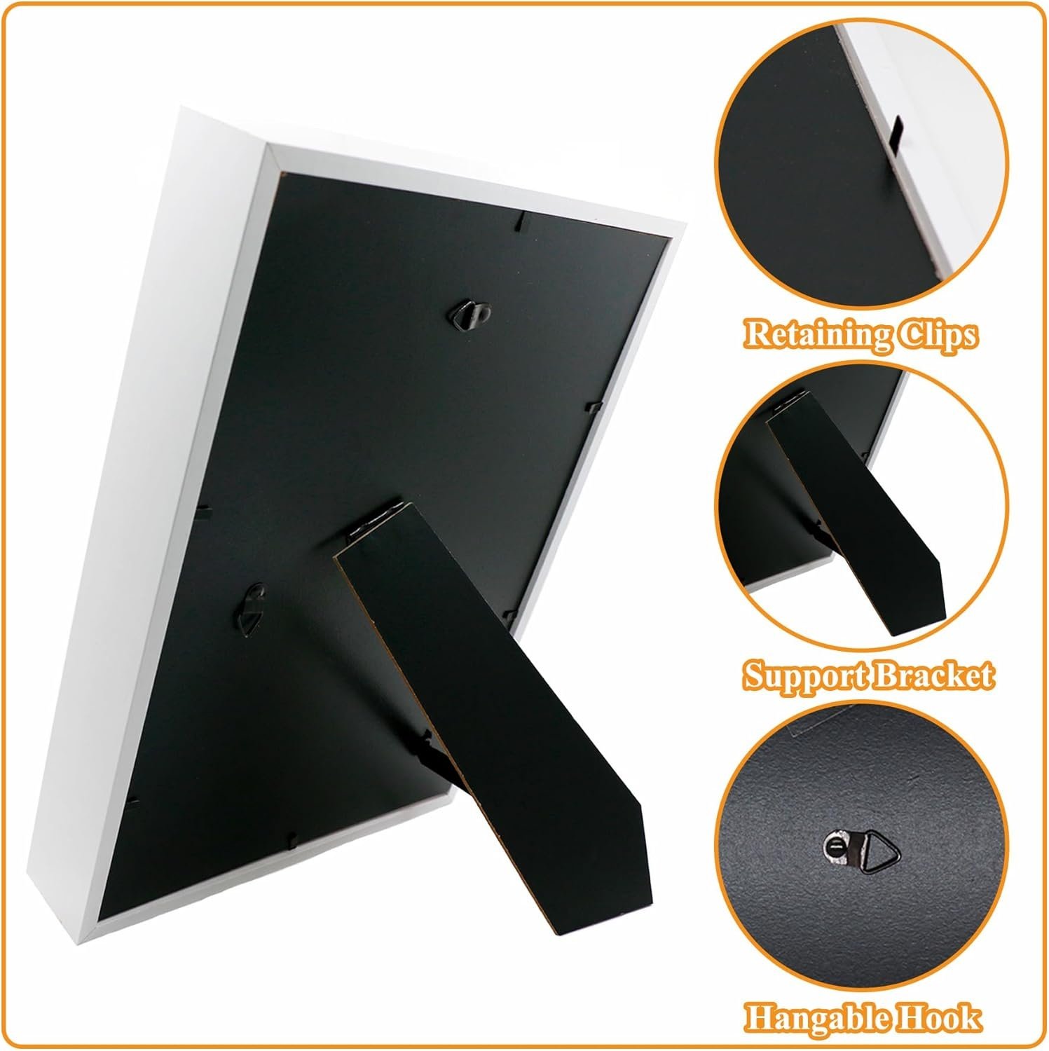 3D Fotolijst A4 Wit - Diepte 3cm | 26% Korting