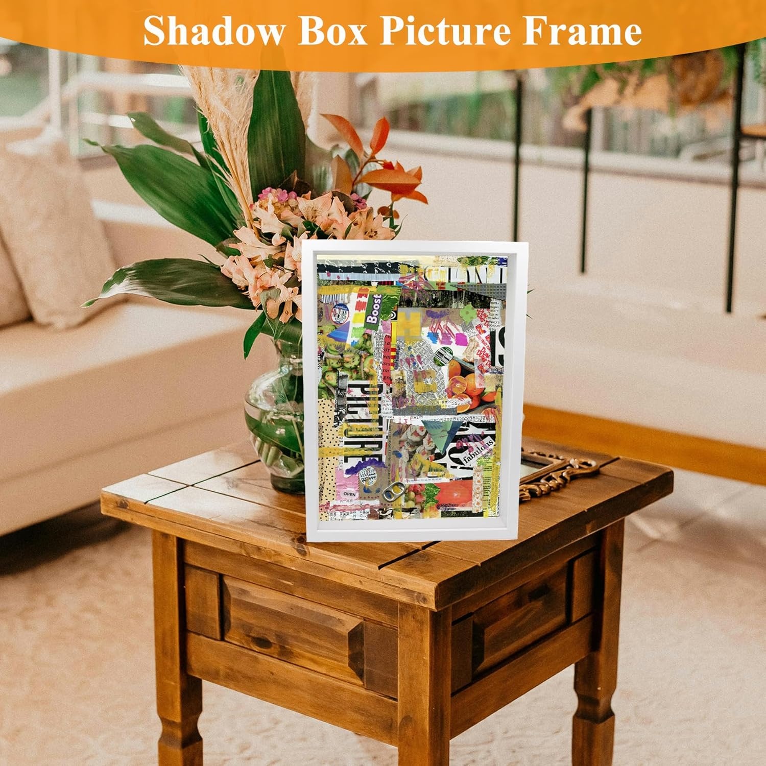 3D Fotolijst A4 Wit - Diepte 3cm | 26% Korting