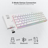 Redragon K530 Draconic Pro 60% Gaming Toetsenbord - 29% Korting!
