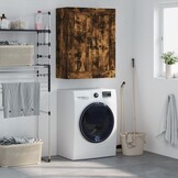 vidaXL Wandkast Gerookt Eiken - 34% Korting
