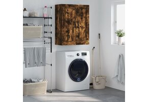 vidaXL Wandkast Gerookt Eiken 69,5x34x90 cm - 64% Korting!