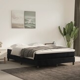 vidaXL Pocketveringmatras Zwart 140x200x20 cm - 35% Korting