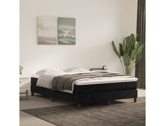 vidaXL Pocketveringmatras Zwart 140x200x20 cm - 35% Korting