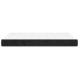 vidaXL Pocketveringmatras Zwart 140x200x20 cm - 35% Korting