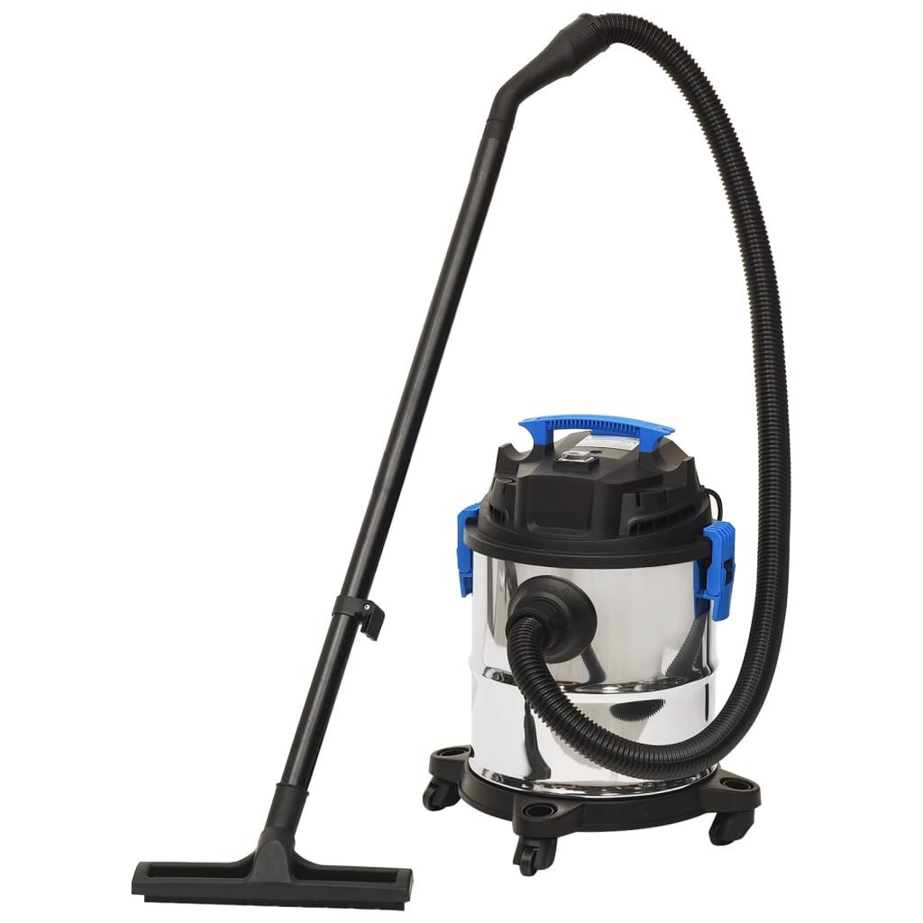 VidaXL Nat- en Droogzuiger 1200W 20L Zilver: 34% Korting!