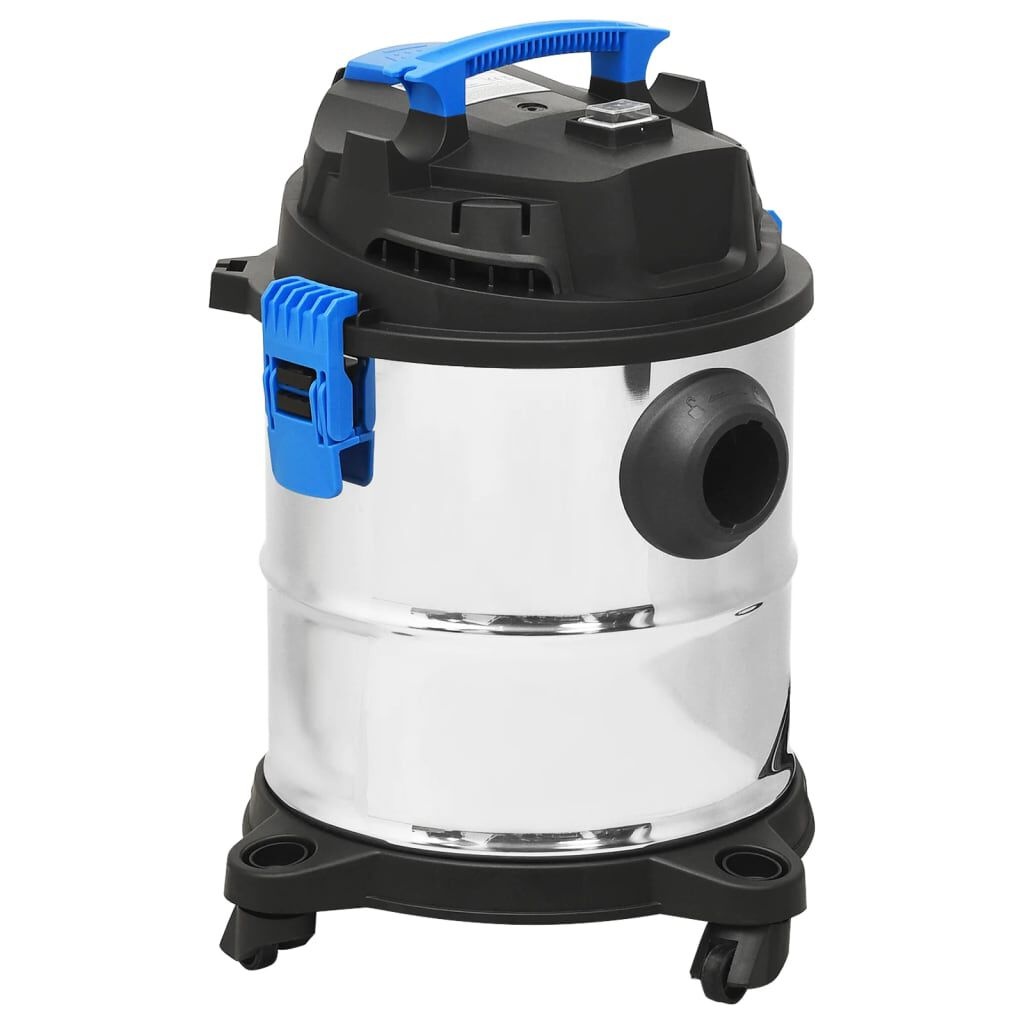 VidaXL Nat- en Droogzuiger 1200W 20L Zilver: 34% Korting!