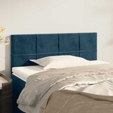 vidaXL Hoofdbord Fluweel Donkerblauw (75% korting)