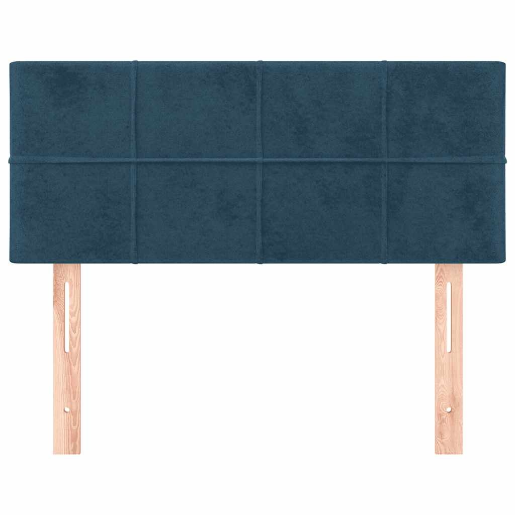 vidaXL Hoofdbord Fluweel Donkerblauw (75% korting)