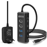 USB-C 3.2 Hub 4-poorts | 10 Gbps | 27% Korting