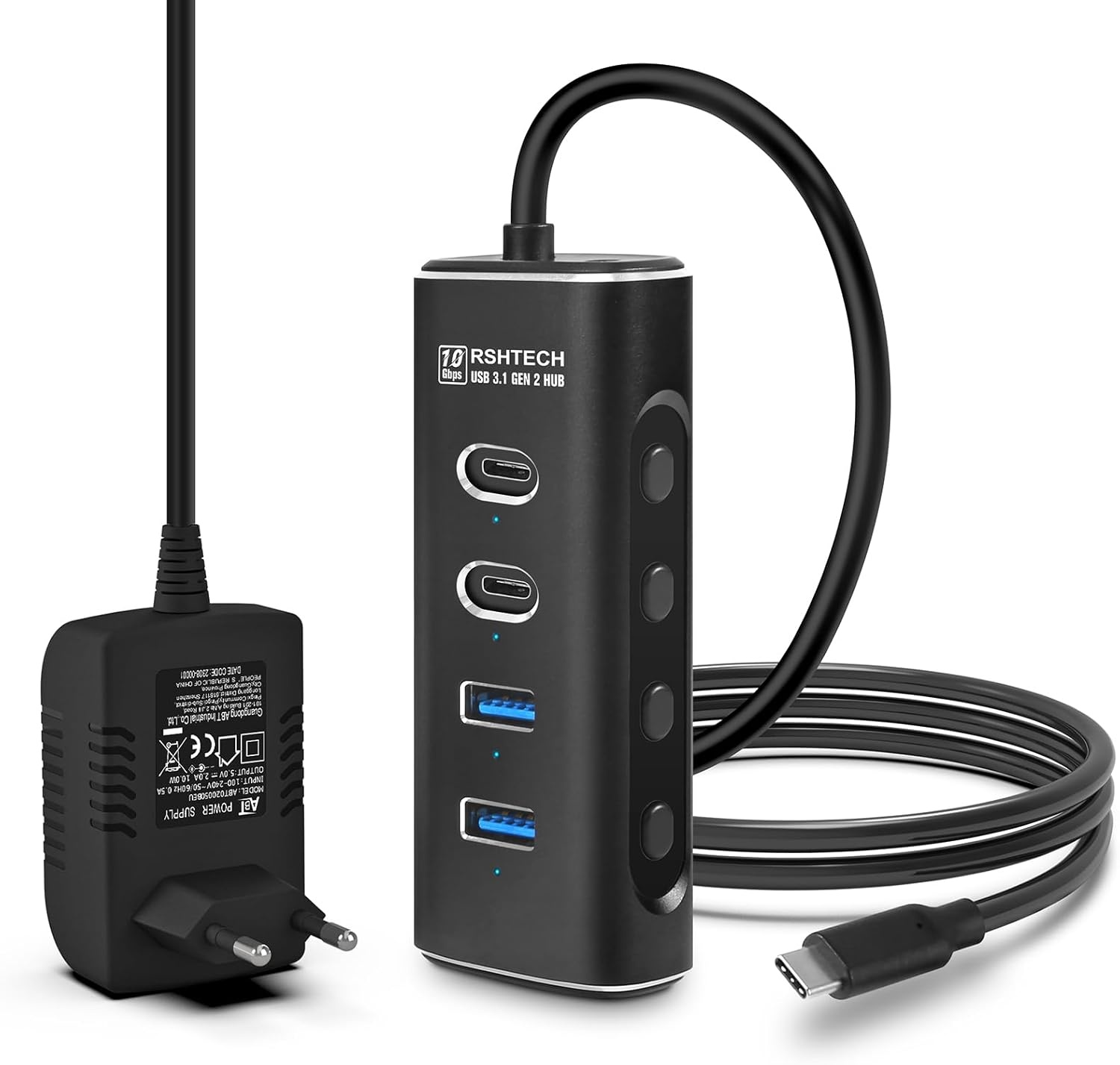 USB-C 3.2 Hub 4-poorts | 10 Gbps | 27% Korting