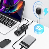 USB-C 3.2 Hub 4-poorts | 10 Gbps | 27% Korting