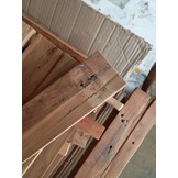 Geretourneerde Plantenbak 100x40x38cm Gerecycled Teakhout & Staal - 59% Korting!