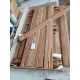 Geretourneerde Plantenbak 100x40x38cm Gerecycled Teakhout & Staal - 59% Korting!