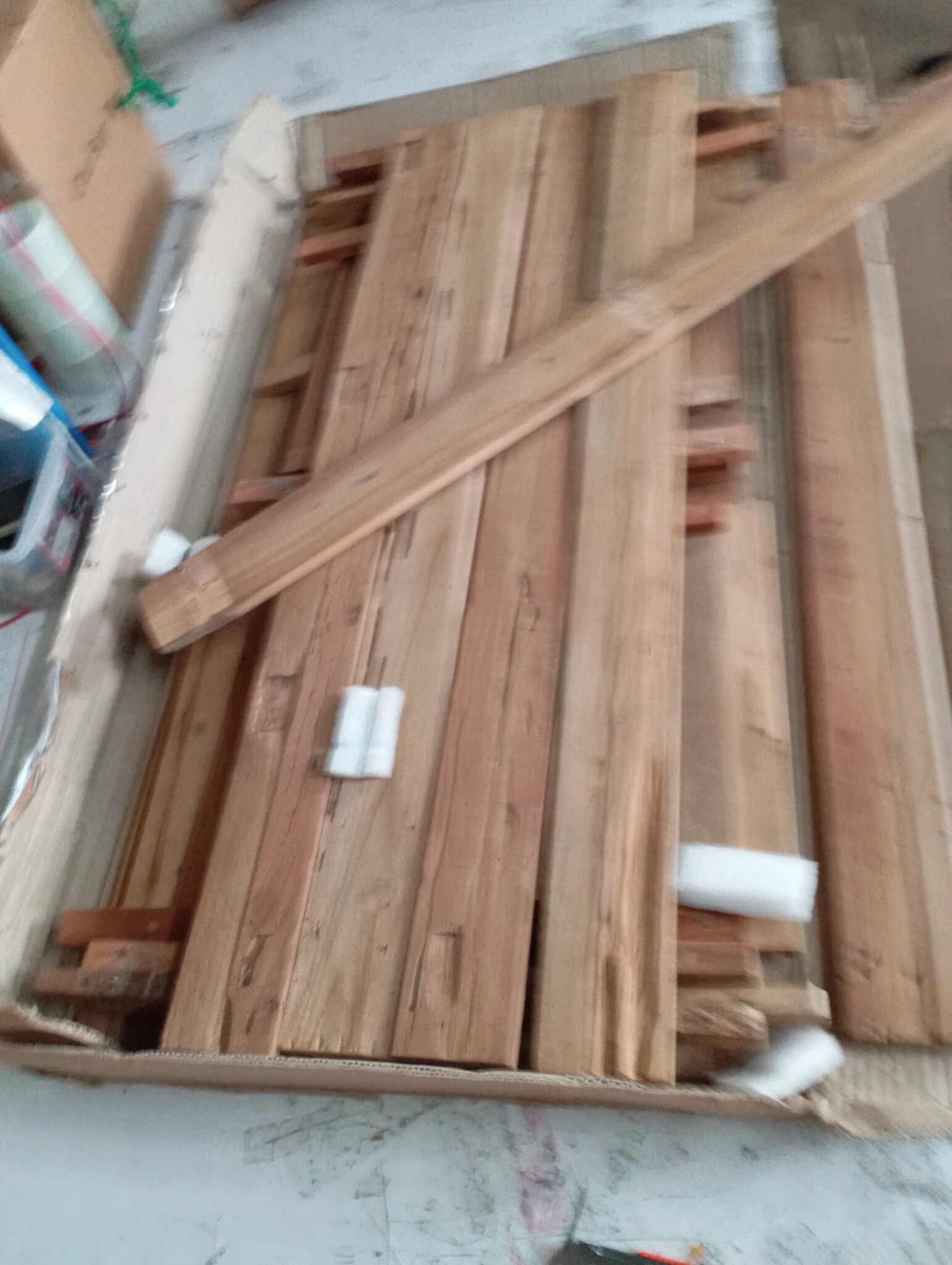 Geretourneerde Plantenbak 100x40x38cm Gerecycled Teakhout & Staal - 59% Korting!