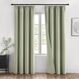 Grijze Verduisterende Gordijnen (2x) 140x280cm | 53% Korting