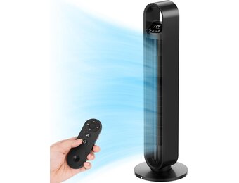 Torenventilator 92cm Zwart - 64% Korting | Afstandsbediening