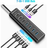 7-Poorts USB-C Hub (10 Gbps) - 34% Korting