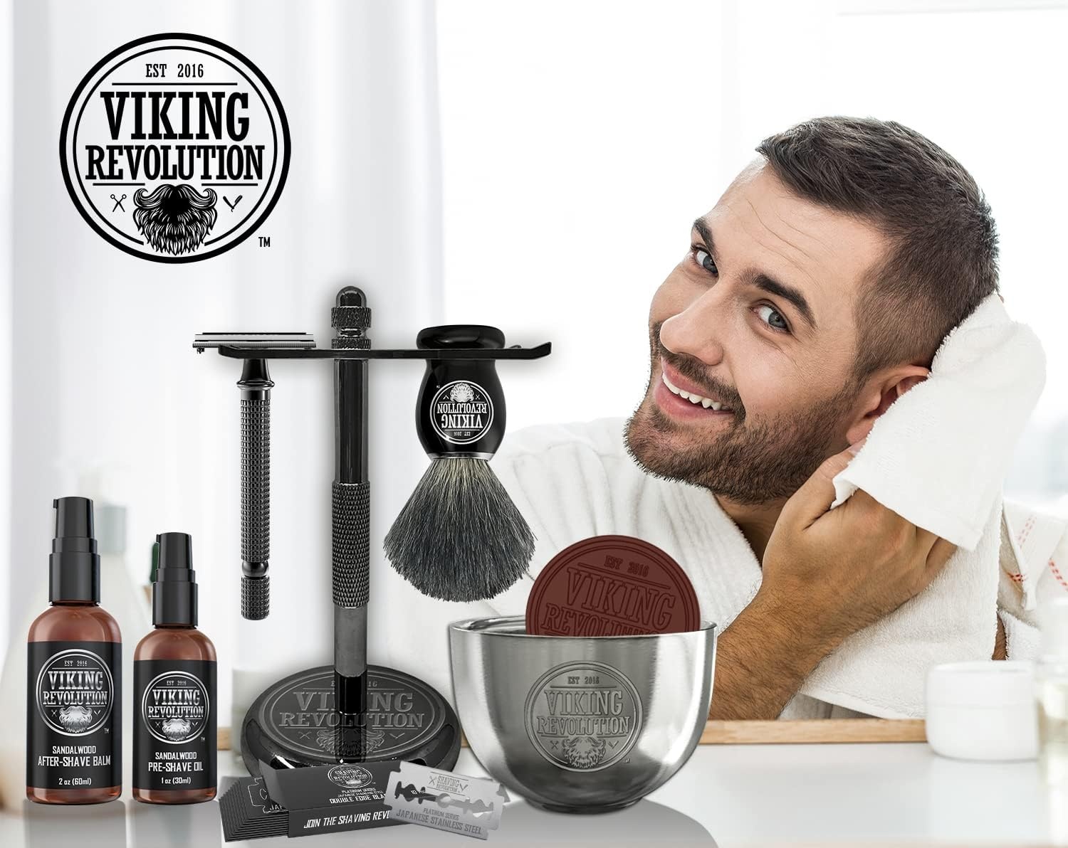 Luxe Heren Scheerset met 63% Korting