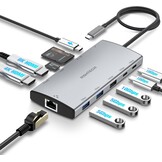 USB C Dockingstation 11-in-1 (29% Korting)