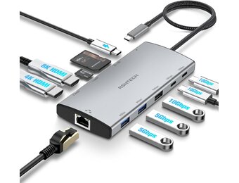 USB C Dockingstation 11-in-1 (29% Korting)