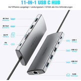 USB C Dockingstation 11-in-1 (29% Korting)
