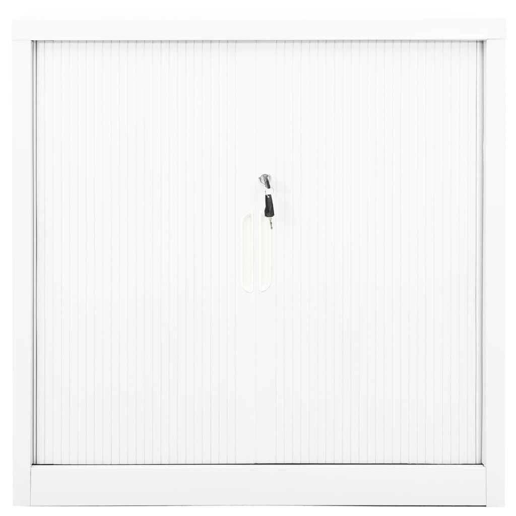 VidaXL Roldeurkast 90x40x90cm Wit - 55% Korting!