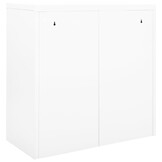 VidaXL Roldeurkast 90x40x90cm Wit - 55% Korting!