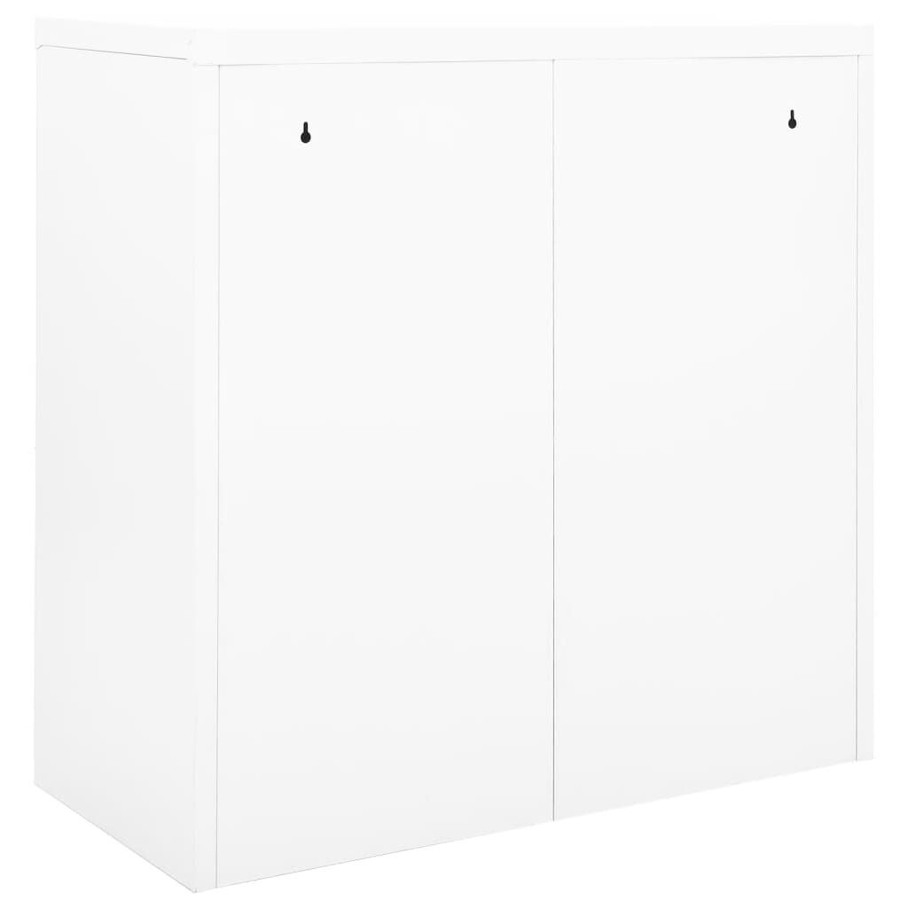 VidaXL Roldeurkast 90x40x90cm Wit - 55% Korting!