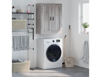 vidaXL Wandkast Grijs Sonoma Eiken 69,5x34x90 cm - 52% Korting!