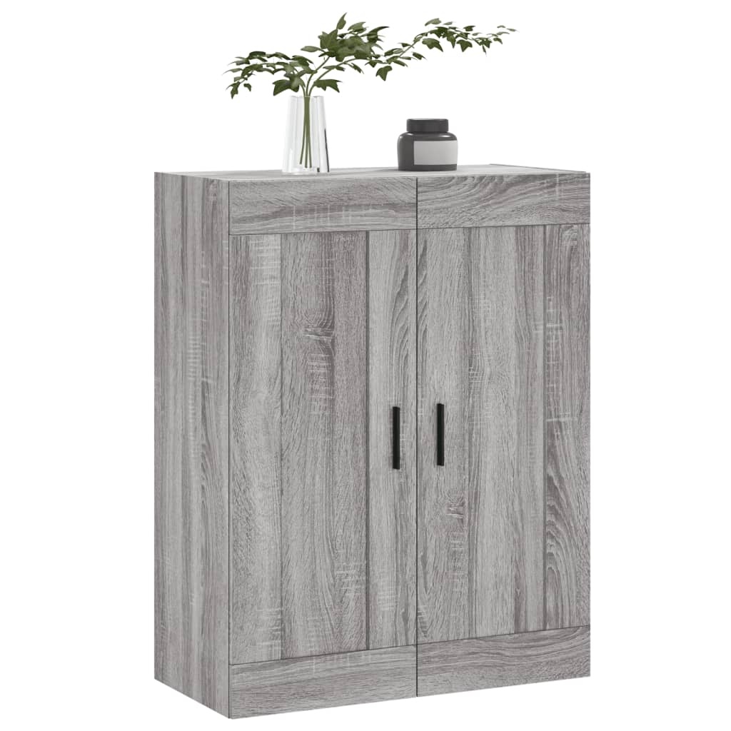vidaXL Wandkast Grijs Sonoma Eiken 69,5x34x90 cm - 52% Korting!