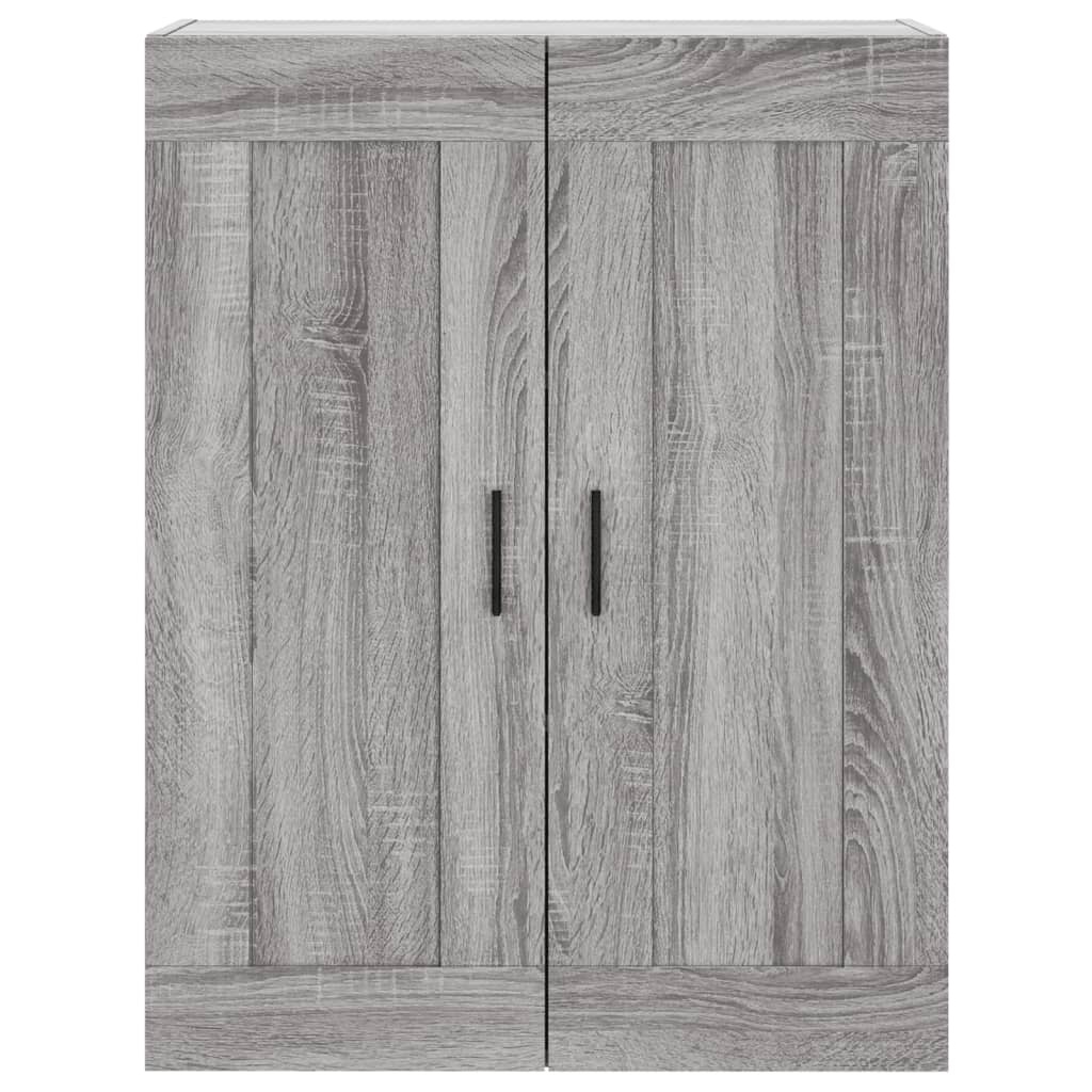 vidaXL Wandkast Grijs Sonoma Eiken 69,5x34x90 cm - 52% Korting!