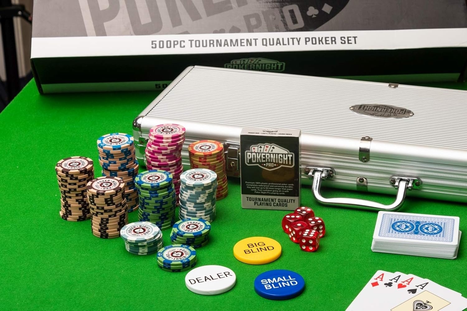 Pokerset 500 Chips: 29% Korting