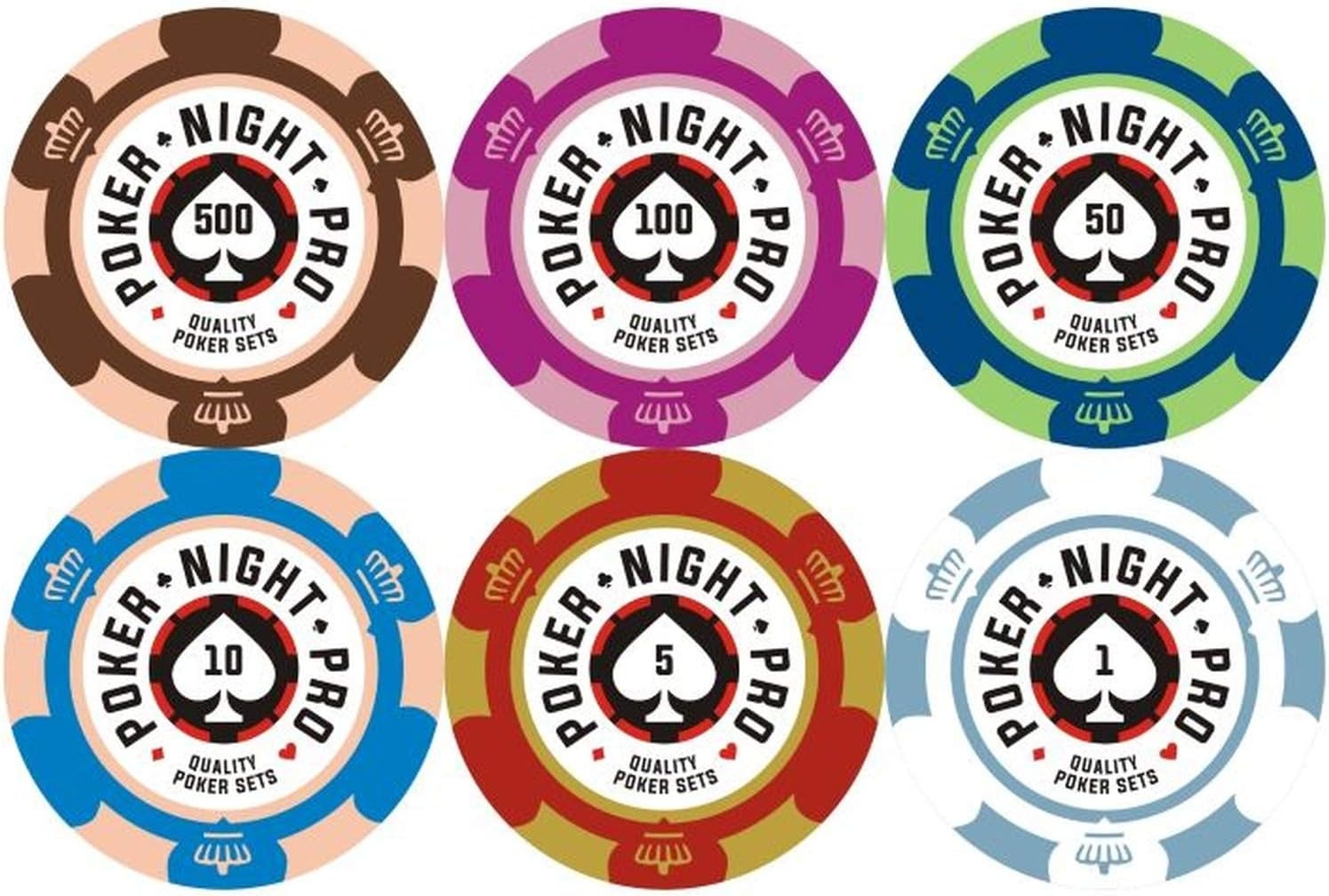 Pokerset 500 Chips: 29% Korting