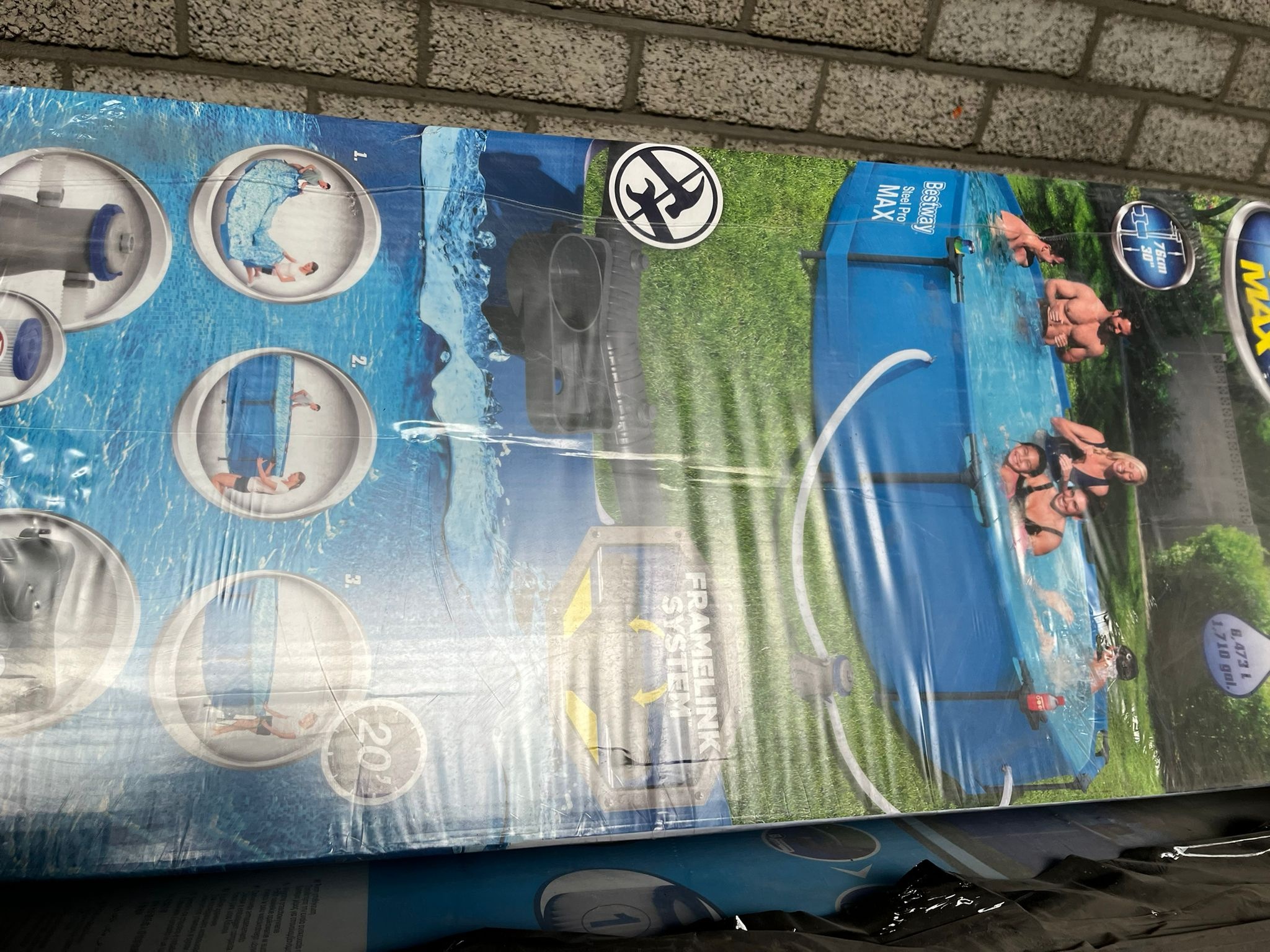 Opzetzwembad 366x76cm - Steel Pro Max | 60% Korting!